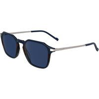 Anspruchsvolle Sonnenbrille mit geometrischem Rahmen