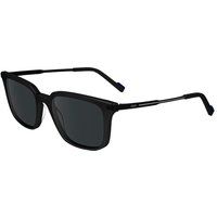 Quadratische Acetat-Sonnenbrille mit Metalldetail