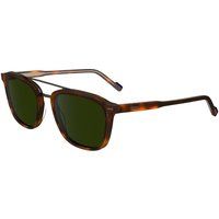 Sonnenbrille mit Doppelsteg und Rechteckrahmen