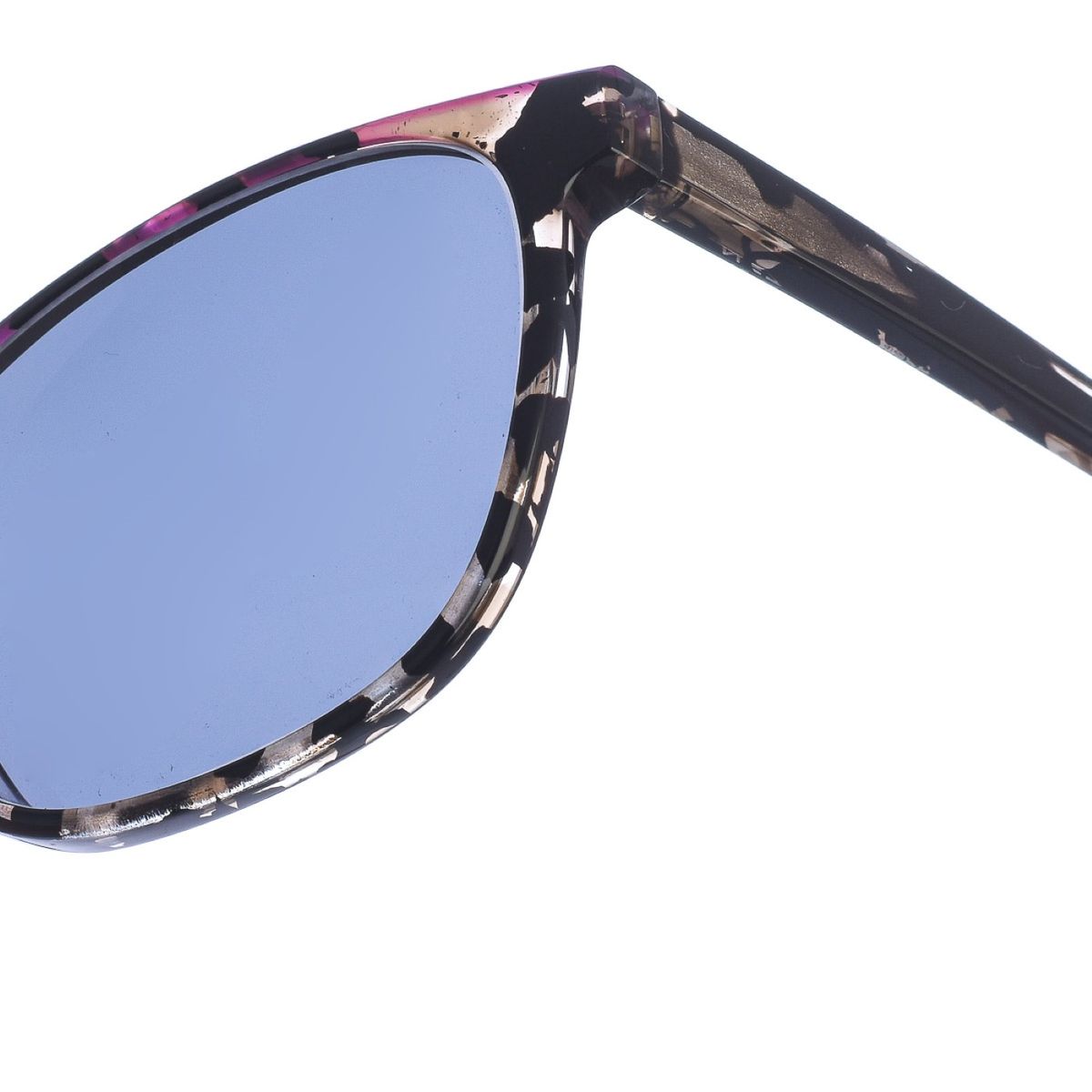 Elegante Katzenaugen-Sonnenbrille aus Acetat