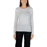 Langarmshirt mit Strass-Logo