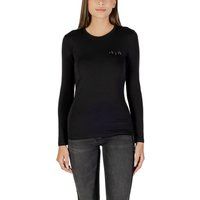 Langarmshirt mit Strassstein-Logo