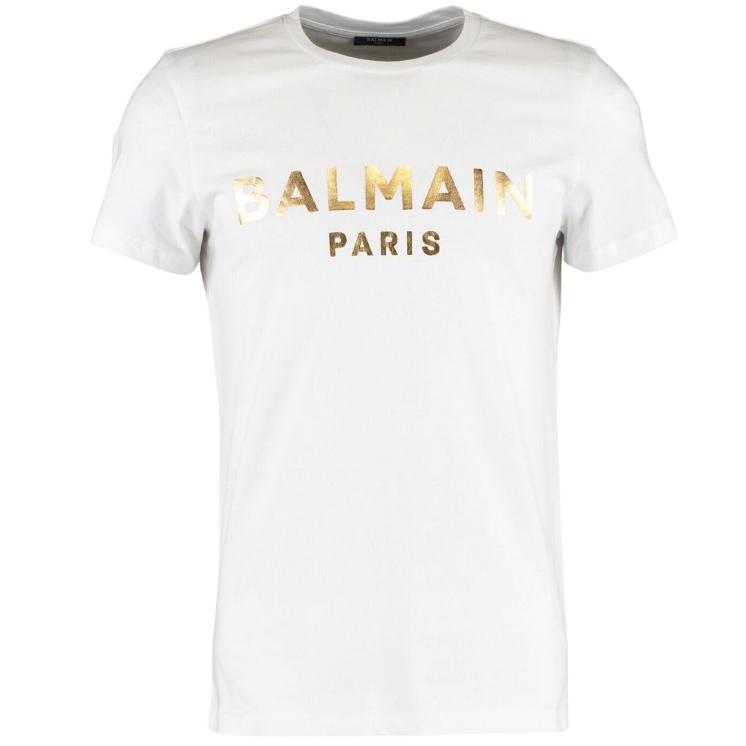 Crewneck mit Metallic-Logo-Print