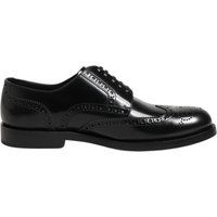 Klassische Leder-Brogues mit Flügelkappe