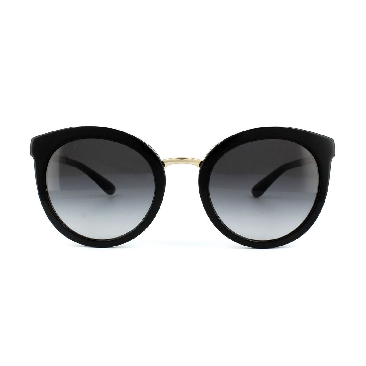 Übergroße Runde Verlaufs-Sonnenbrille