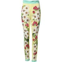 Figurbetonte Hose mit Blumenmuster
