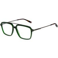Quadratische Vollrandbrille mit Doppelsteg