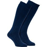 Gepolsterte Kniehohe Woll-Wandersocken