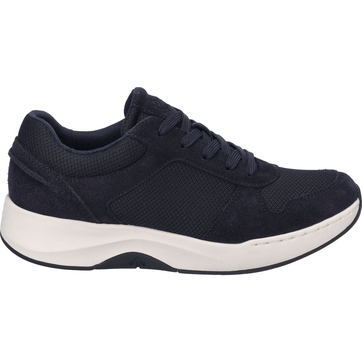 Dynamischer Sneaker aus Veloursleder