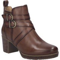 Lederstiefeletten mit Doppelter Schnalle