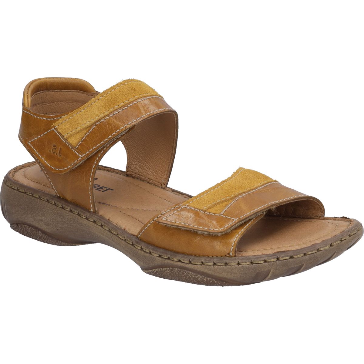 Verstellbare Leder Komfort Wandersandalen