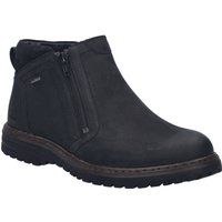 Wasserdichte Leder-Stiefeletten