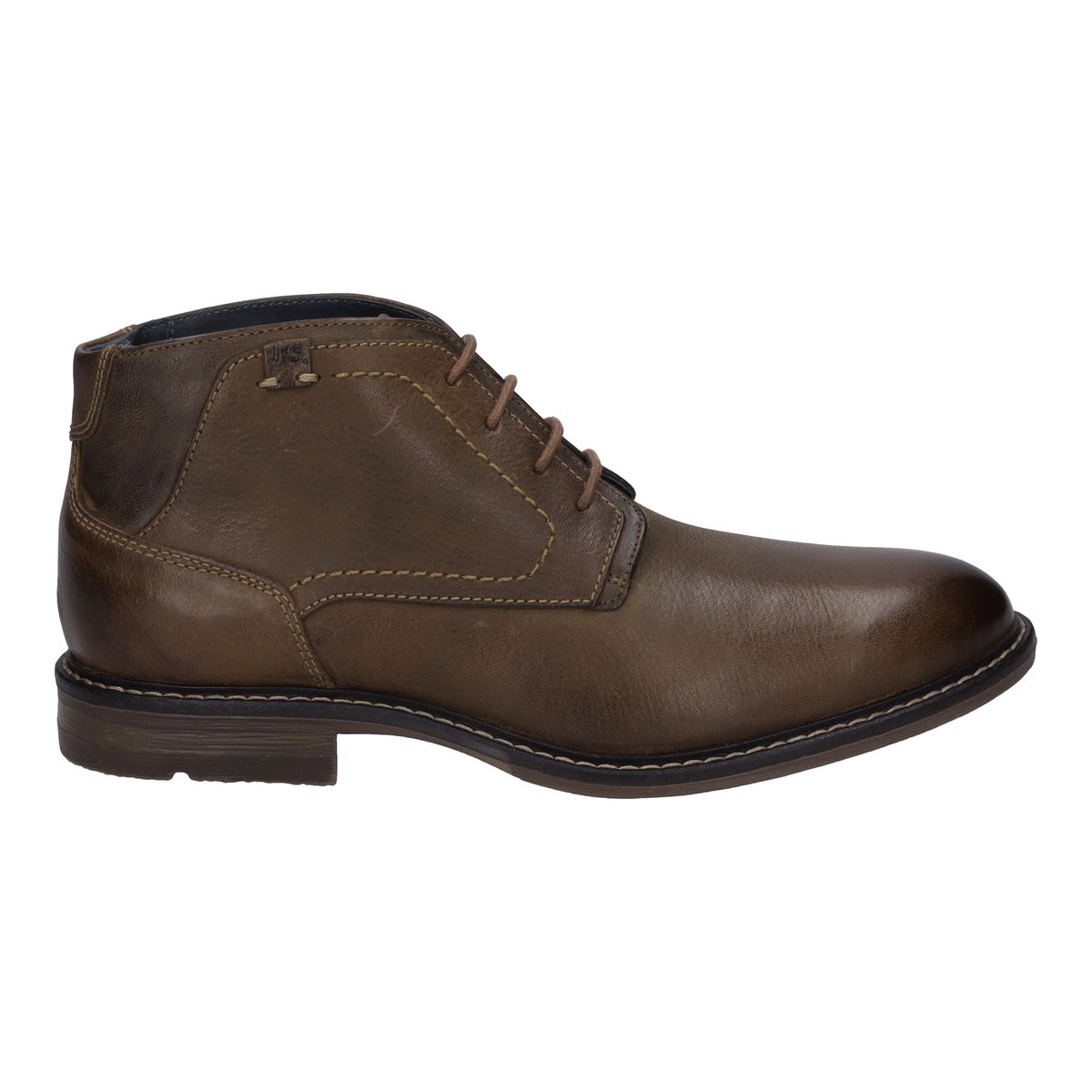 Elegante Lederstiefeletten zum Schnüren
