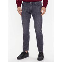Slim Fit Jeans mit Used-Optik