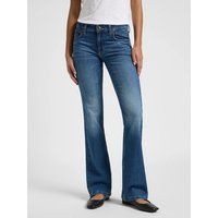 Bootcut-Jeans mit niedrigem Bund