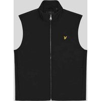 Leichte Softshell-Weste mit Mesh-Rücken
