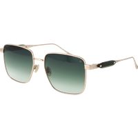 Quadratische Oversize-Sonnenbrille mit Farbverlauf