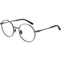 Klassische runde Vollrand-Metallbrille