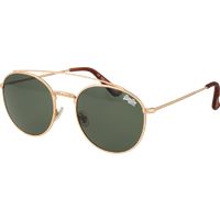 Runde Sonnenbrille mit Doppelsteg