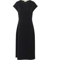 Midi-Kleid mit kurzen Ärmeln