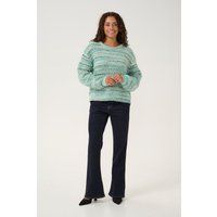 Relaxter Melange-Strickpullover