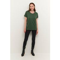 Lässiges Modal-Mix T-Shirt mit Aufschlag