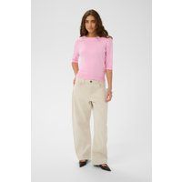 Lockere Hose mit geradem Bein