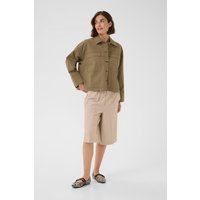 Strukturierte Boxy Oversize Utility-Jacke