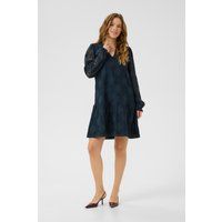 Locker geschnittenes Spitzenkleid mit Blumenmuster