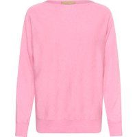 Oversize Strickpullover mit U-Boot-Ausschnitt