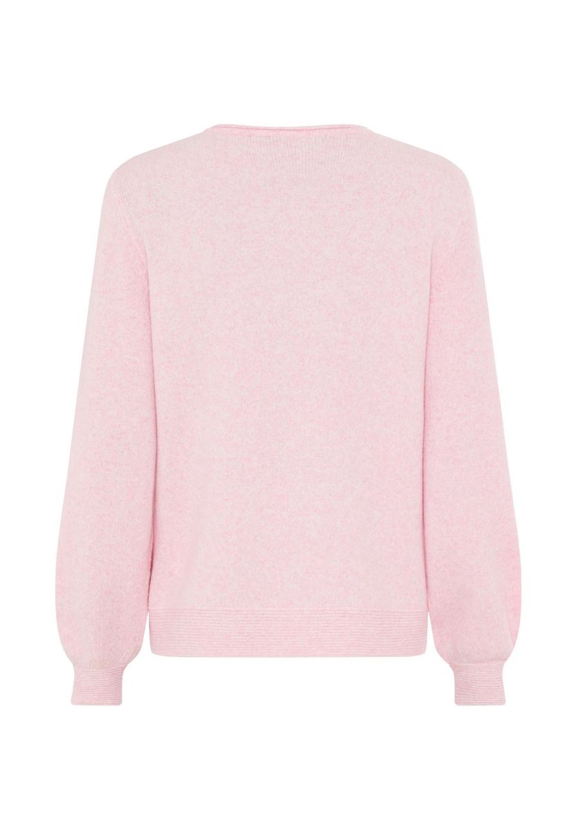 olsen Strickpullover, Rippbündchen, für Damen, pink, 38
