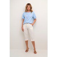 Slim Fit Caprihose aus Baumwolle