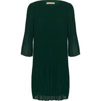 Plissiertes Minikleid mit 3/4-Ärmeln
