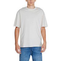 Lockeres T-Shirt aus schwerer Baumwolle