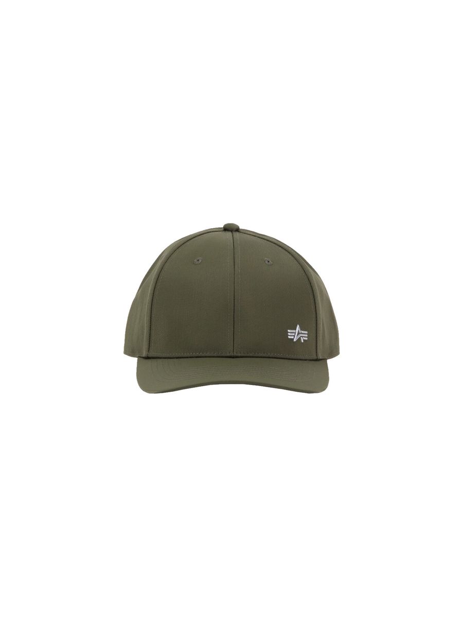 Klassische Basecap mit 3D-Logo