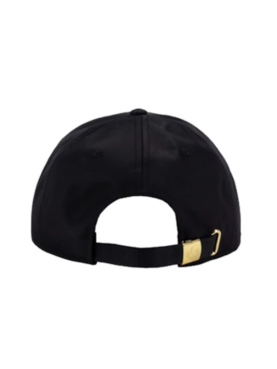 Klassische Baseballkappe mit Goldlogo