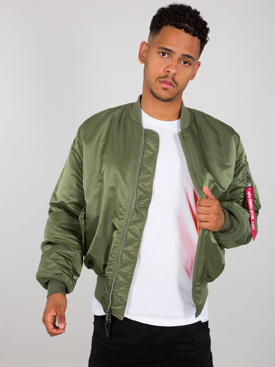 Klassische MA-1 Wende-Bomberjacke