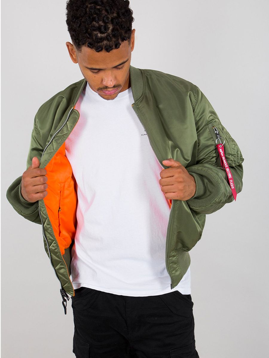 Klassische MA-1 Wende-Bomberjacke