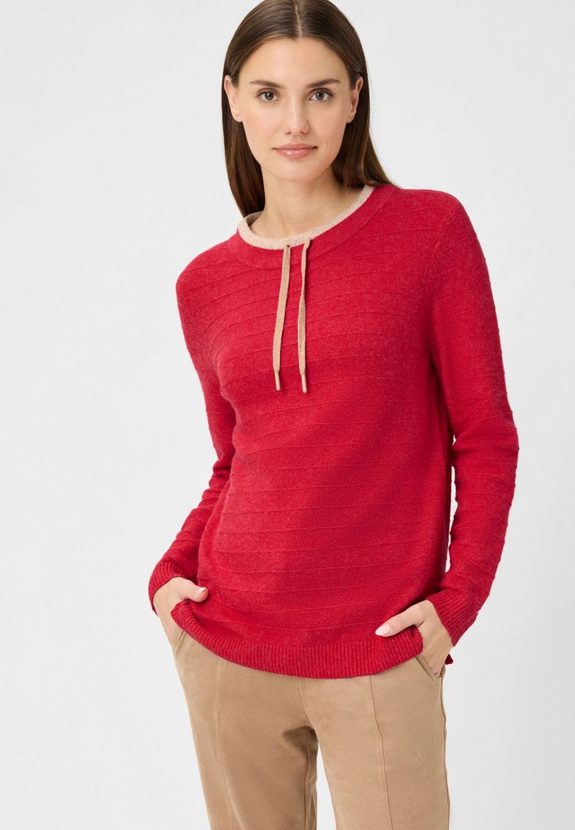 olsen Pullover, für Damen, rot, 38