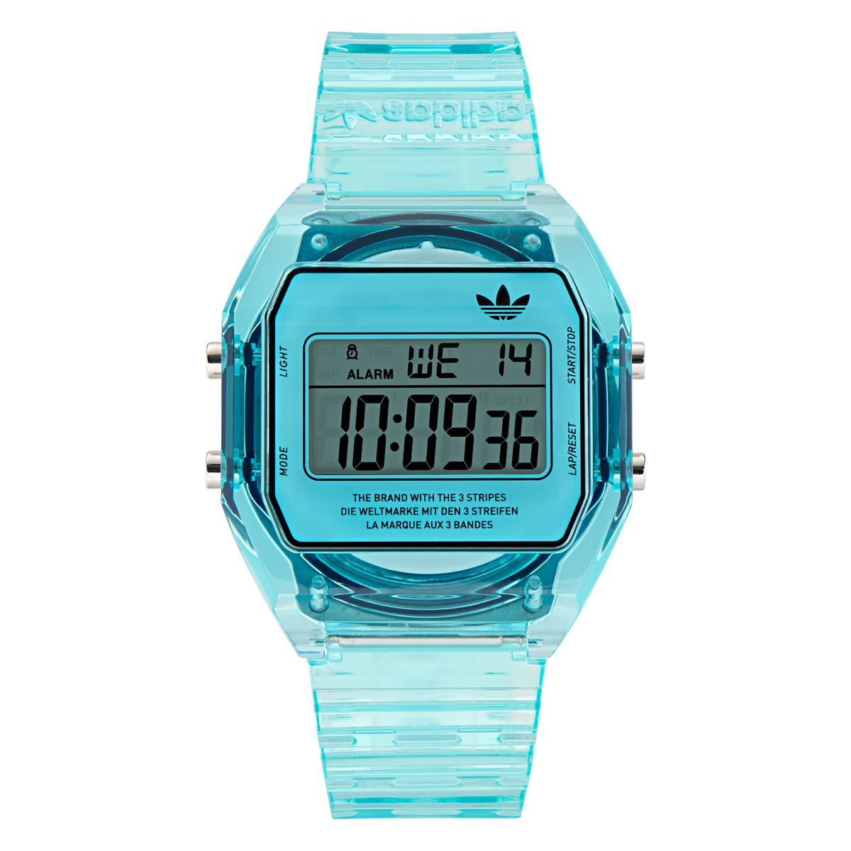 Retro-Armbanduhr mit Digitalanzeige