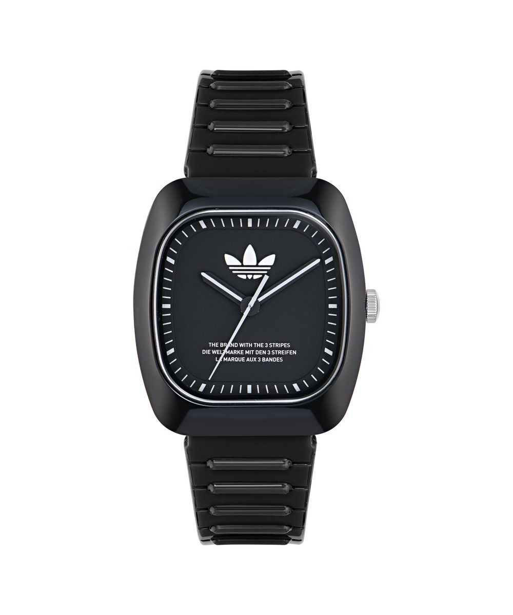 Retro Wave Quadratische Analog-Armbanduhr
