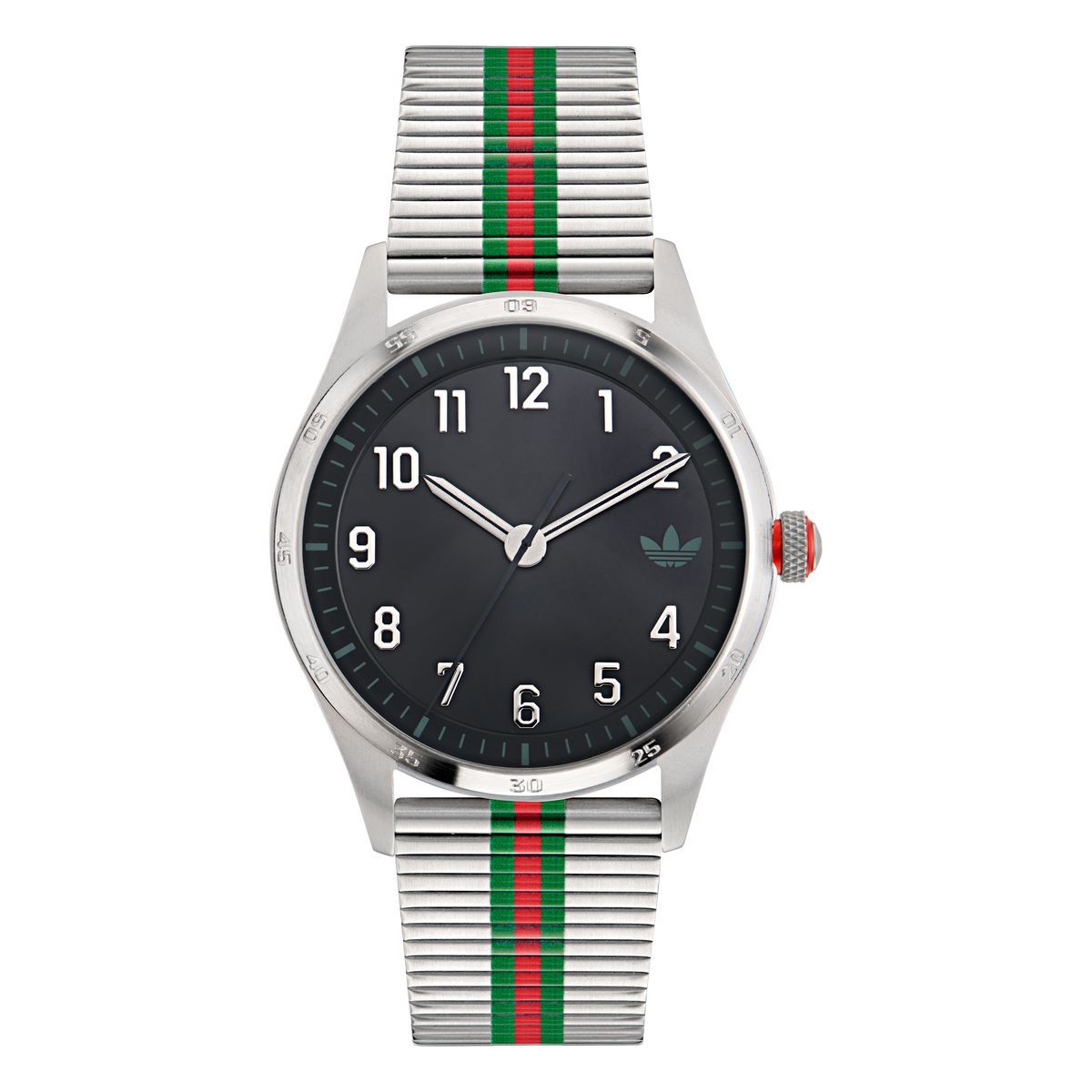 Analoge Armbanduhr mit markanten Ziffern