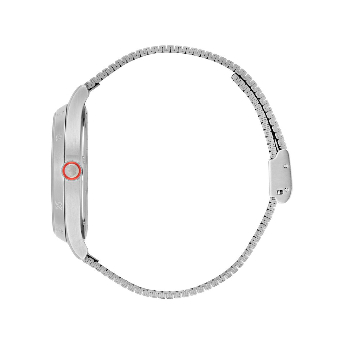 Sportliche Analoguhr mit gestreiftem Armband