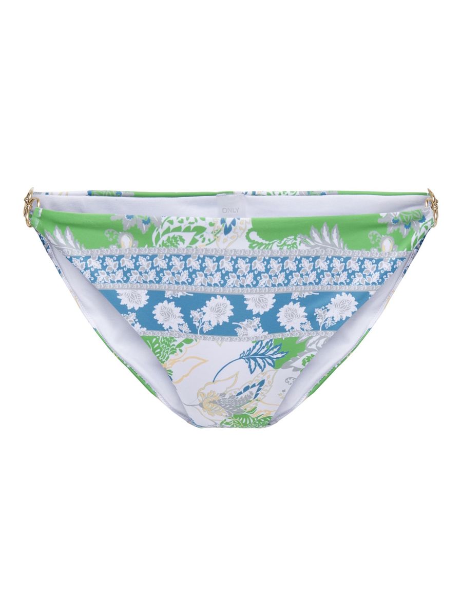 Boho Bikini-Slip mit Muster