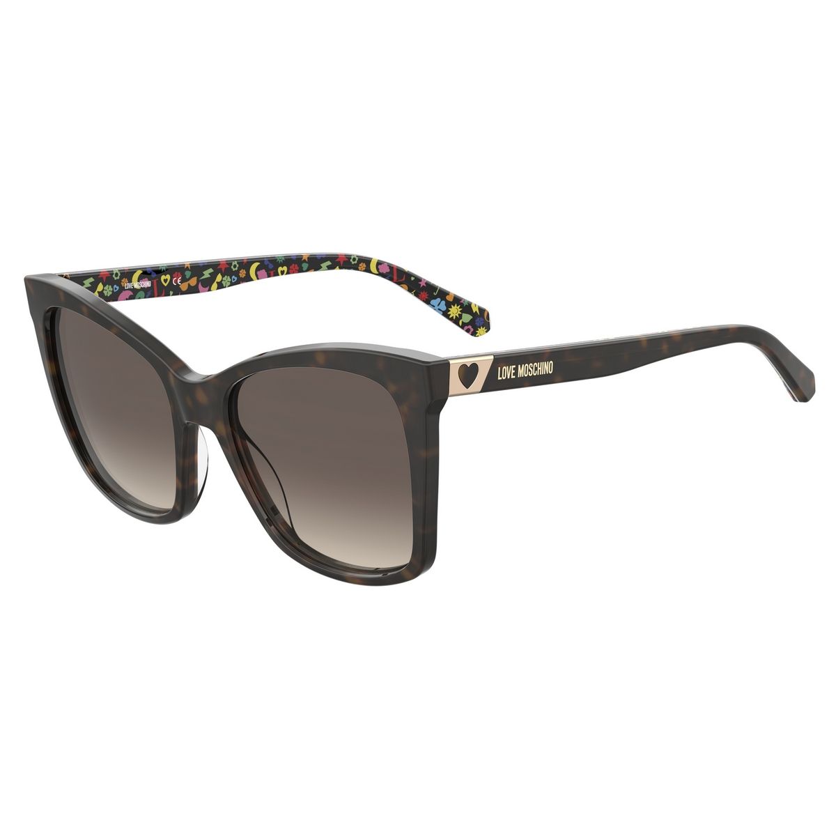 Schicke Cat-Eye Schildpatt-Sonnenbrille