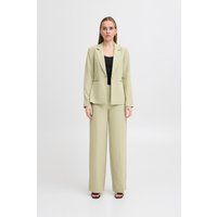 Taillierter Ein-Knopf-Blazer mit Revers