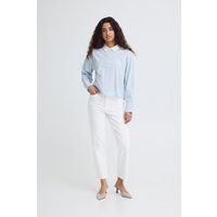 Klassische Cropped-Jeans mit geradem Bein