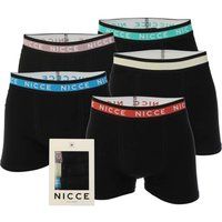 Fünferpack dehnbare Boxershorts aus Baumwolle