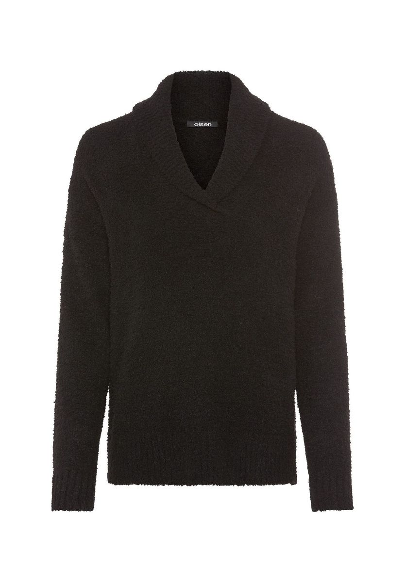 olsen Pullover, für Damen, schwarz, 36