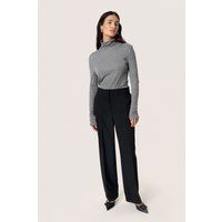 Elegante Stoffhose mit geradem Bein